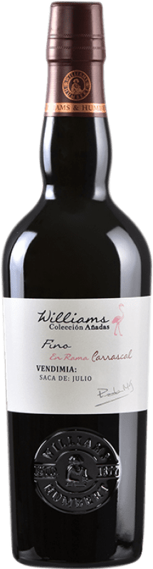 24,95 € 送料無料 | 強化ワイン Williams & Humbert Carrascal Fino en Rama D.O. Jerez-Xérès-Sherry アンダルシア スペイン Palomino Fino ボトル Medium 50 cl