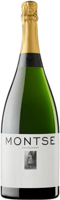 46,95 € Бесплатная доставка | Белое игристое вино Rimarts Montse Гран Резерва D.O. Cava Каталония Испания Macabeo — Макабео, Xarel·lo — Шарелло, Chardonnay — Шардоне, Parellada — Парельяда Eco — Эко Био Органический Бутылка Магнум 1,5 L