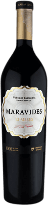 21,95 € Бесплатная доставка | Красное вино Balmoral Maravides 12 Meses I.G.P. Vino de la Tierra de Castilla Кастилья-Ла-Манча Испания Tempranillo, Merlot, Syrah, Cabernet Sauvignon бутылка 75 cl