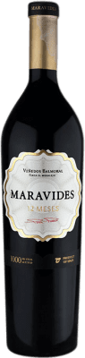 17,95 € Бесплатная доставка | Красное вино Balmoral Maravides 12 Meses I.G.P. Vino de la Tierra de Castilla Кастилья-Ла-Манча Испания Tempranillo — Темпранильо, Merlot — Мерло, Syrah — Сира, Cabernet Sauvignon — Каберне Совиньон 75 cl