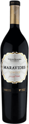 21,95 € Free Shipping | Red wine Balmoral Maravides 12 Meses I.G.P. Vino de la Tierra de Castilla Castilla la Mancha Spain Tempranillo, Merlot, Syrah, Cabernet Sauvignon Bottle 75 cl