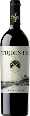 18,95 € Бесплатная доставка | Красное вино Tritón Tridente I.G.P. Vino de la Tierra de Castilla y León Кастилия-Леон Испания Tempranillo бутылка 75 cl
