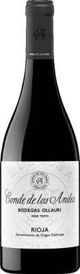 29,95 € Kostenloser Versand | Rotwein Muriel Conde de los Andes D.O.Ca. Rioja La Rioja Spanien Tempranillo Flasche 75 cl