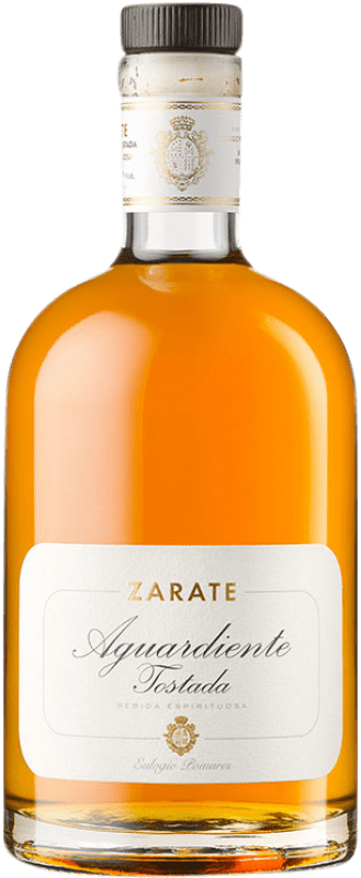 22,95 € 免费送货 | 西班牙渣酿白兰地 Orujo Zárate D.O. Orujo de Galicia 加利西亚 西班牙 Albariño — 阿尔巴利诺 中瓶装 50 cl Tostado — 烘烤的