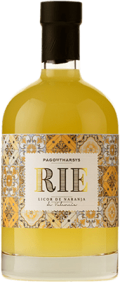 25,95 € Envío gratis | Licores Pago de Tharsys Ríe Licor de Naranja Valenciana Ecológica Comunidad Valenciana España Botella Medium 50 cl