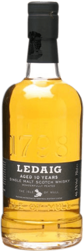 64,95 € Free Shipping | Single Malt Whisky Tobermory Ledaig Scotland United Kingdom 10 Years Bottle 70 cl
