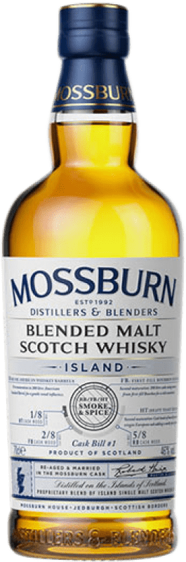 37,95 € Kostenloser Versand | Whiskey Blended Mossburn Cask Bill Nº 1 Scotch Island Schottland Großbritannien Flasche 70 cl