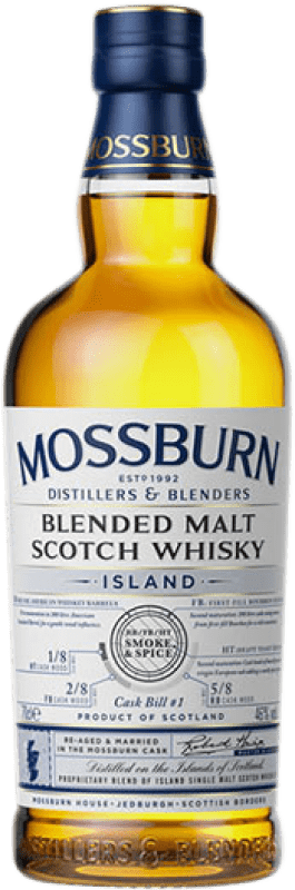 37,95 € Envoi gratuit | Whisky Blend Mossburn Bill Nº 1 Cask — Fût Ecosse Royaume-Uni 70 cl