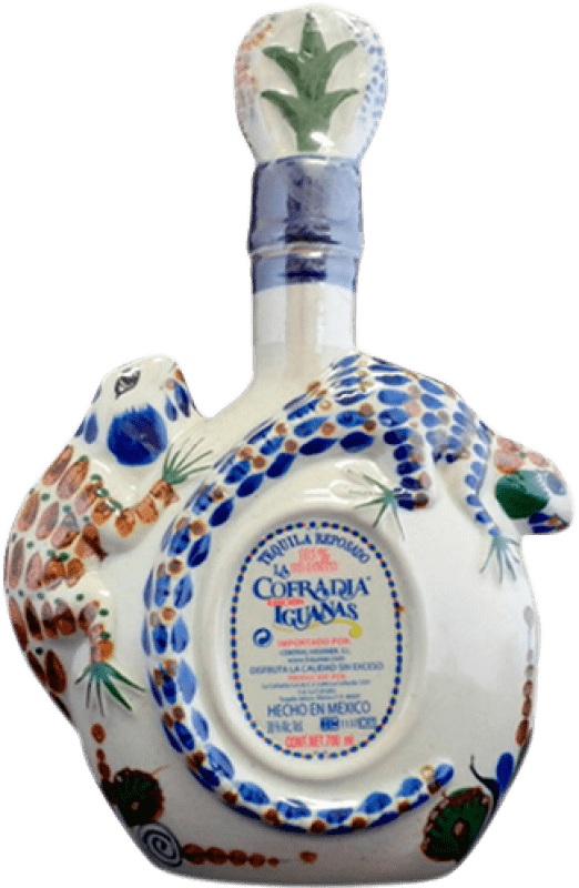 77,95 € Envío gratis | Tequila La Cofradía Edición Iguanas México Botella 70 cl