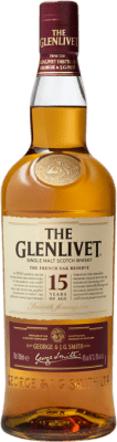 96,95 € 送料無料 | シングルモルトウイスキー Glenlivet スコットランド イギリス 15 年 70 cl