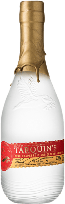 51,95 € Envoi gratuit | Genièvre Gin Tarquin's Royaume-Uni 70 cl Elderflower — Fleur de Sureau, Pink Grapefruit — Pamplemousse Rose