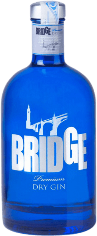 29,95 € Бесплатная доставка | Джин Perucchi 1876 Bridge Premium Dry Gin Испания бутылка 70 cl