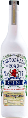 49,95 € Envío gratis | Ginebra Portobello Road Gin Savoury Mediterranean Reino Unido Botella 70 cl