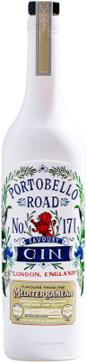 32,95 € Envío gratis | Ginebra Portobello Road Savoury Mediterranean Reino Unido Botella 70 cl