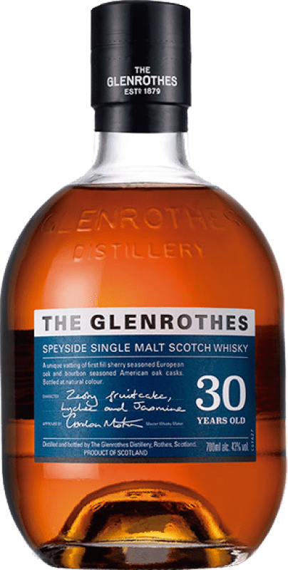1 985,95 € Free Shipping | Whisky Single Malt Glenrothes Scotland United Kingdom 30 Years Bottle 70 cl