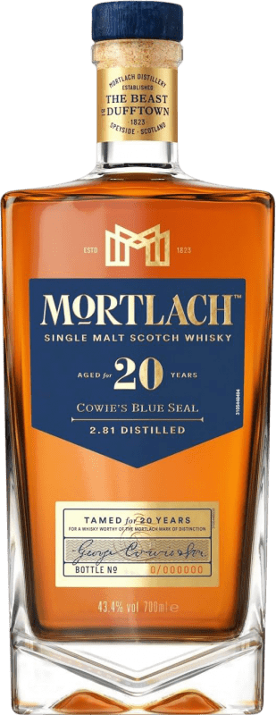 349,95 € Free Shipping | Single Malt Whisky Mortlach Scotland United Kingdom 20 Years Bottle 70 cl