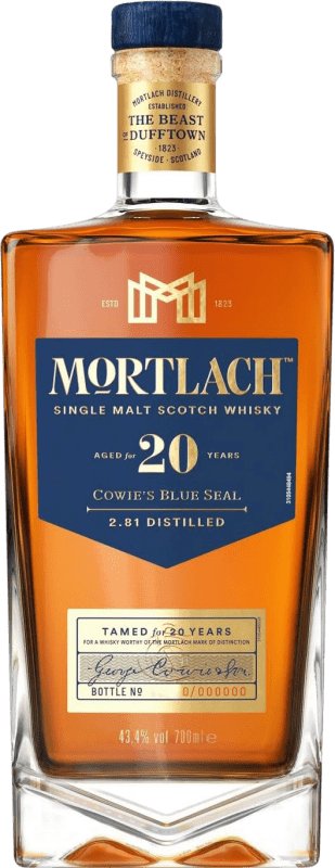 376,95 € Envío gratis | Whisky Single Malt Mortlach Escocia Reino Unido 20 Años Botella 70 cl