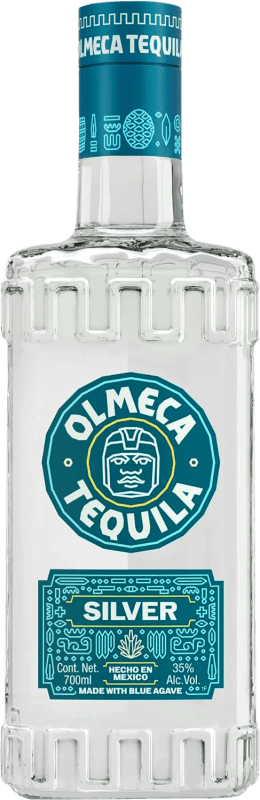 19,95 € Бесплатная доставка | Текила Olmeca Silver Мексика бутылка 70 cl