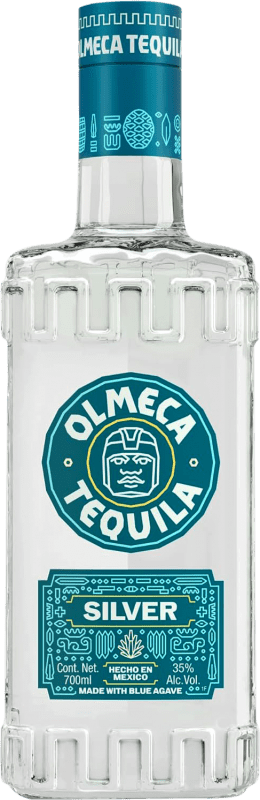 19,95 € Envio grátis | Tequila Olmeca Silver México Garrafa 70 cl