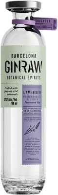 45,95 € Envío gratis | Ginebra Ginraw Lavanda Lavender D.O. Catalunya Cataluña España Botella 70 cl