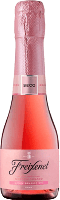 37,95 € 送料無料 | 3個入りボックス ロゼのスパークリングワイン Freixenet Rosé — ロゼ D.O. Cava スペイン Garnacha — グルナッシュ, Trepat — トレパット 小瓶 20 cl