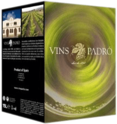 43,95 € Spedizione Gratuita | Vino rosato Padró Rosado Catalogna Spagna Bag in Box 15 L