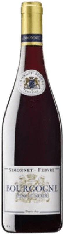 23,95 € 送料無料 | 赤のスパークリングワイン Simonnet-Febvre A.O.C. Bourgogne フランス Pinot Noir — ピノ・ノワール 75 cl