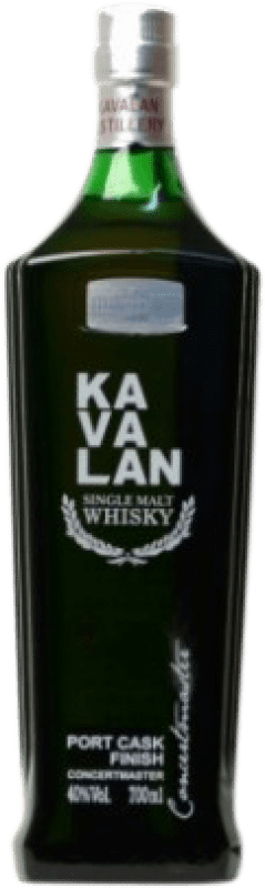 84,95 € 送料無料 | ウイスキーシングルモルト Kavalan Concertmaster 台湾 ボトル 1 L