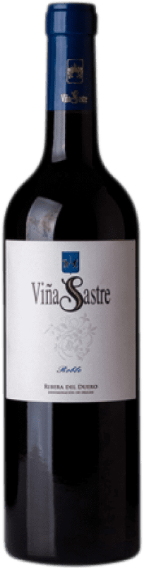 36,95 € Envío gratis | Vino Tinto Viña Sastre Roble D.O. Ribera del Duero España Tempranillo Botella Magnum 1,5 L