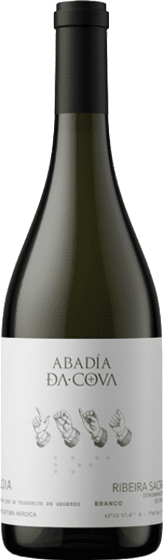 24,95 € Envio grátis | Vinho branco Abadia da Cova Loia Blanco D.O. Ribeira Sacra Espanha Godello, Treixadura, Albariño Garrafa 75 cl