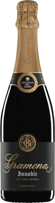 35,95 € Envio grátis | Espumante Branco Gramona Innoble Brut Nature — Bruto Natural Corpinnat Espanha Xarel·lo Garrafa 75 cl