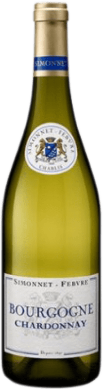 21,95 € Бесплатная доставка | Белое вино Simonnet-Febvre Saint Bris A.O.C. Bourgogne Франция Chardonnay — Шардоне 75 cl