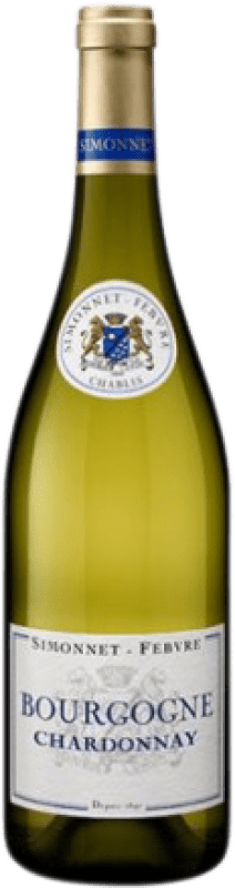 22,95 € Envio grátis | Vinho branco Simonnet-Febvre Saint-Bris A.O.C. Bourgogne França Chardonnay Garrafa 75 cl