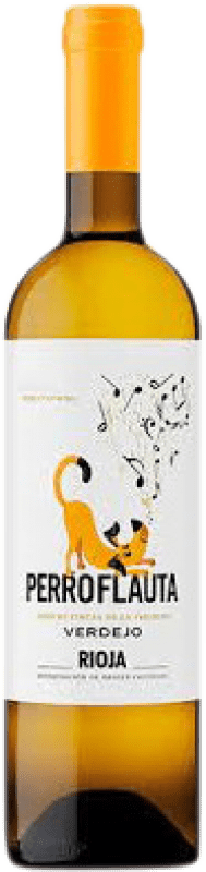 6,95 € Kostenloser Versand | Weißwein Azabache Perroflauta D.O.Ca. Rioja Spanien Verdejo 75 cl