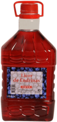 31,95 € Envoi gratuit | Liqueurs DeVa Vallesana Catalogne Espagne Jerrican 3 L Endrinas — Prunelles