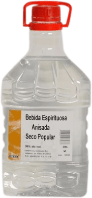 19,95 € 免费送货 | 八角 DeVa Vallesana Anisada Popular 干 加泰罗尼亚 西班牙 玻璃瓶 3 L