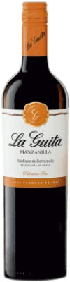 5,95 € 免费送货 | 强化酒 Hijos de Rainera Pérez Marín La Guita D.O. Manzanilla-Sanlúcar de Barrameda 西班牙 Palomino Fino 半瓶 37 cl