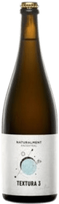 24,95 € Free Shipping | White sparkling Jordi Miró Textura 3 Naturalment Ancestral by Andrea Miró D.O. Terra Alta Spain Grenache White Bottle 75 cl