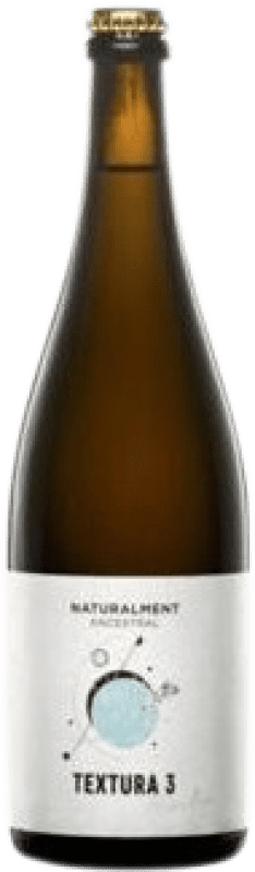 24,95 € Envio grátis | Espumante branco Jordi Miró Textura 3 Naturalment Ancestral by Andrea Miró D.O. Terra Alta Espanha Grenache Branca Garrafa 75 cl