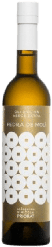 12,95 € Envío gratis | Aceite de Oliva Vinícola del Priorat Pedra Molí D.O. Catalunya España Arbequina Botella Medium 50 cl
