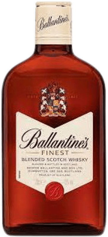 8,95 € Free Shipping | Whisky Blended Ballantine's Cristal United Kingdom Hip Flask Bottle 20 cl