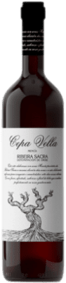 10,95 € Envio grátis | Espumante tinto Abadia da Cova Cepa Vella D.O. Ribeira Sacra Espanha Mencía Garrafa 75 cl