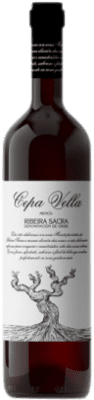 10,95 € Free Shipping | Red Sparkling Wine Abadia da Cova Cepa Vella D.O. Ribeira Sacra Spain Mencía 75 cl
