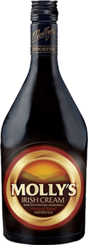 10,95 € Бесплатная доставка | Сливочный ликёр Molly's Ирландия 70 cl Irish Cream — Ирландский Крем