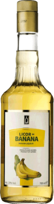 9,95 € Spedizione Gratuita | Liquori DeVa Vallesana Banana Catalogna Spagna Bottiglia 1 L