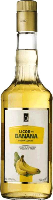 7,95 € Envío gratis | Licores DeVa Vallesana Banana Cataluña España Botella 1 L
