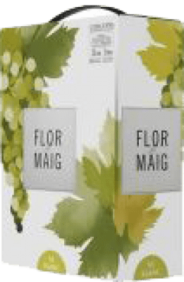 16,95 € 送料無料 | 赤いスパークリングワイン Celler de Capçanes Flor de Maig D.O. Catalunya スペイン Tempranillo, Grenache Tintorera Bag in Box 3 L