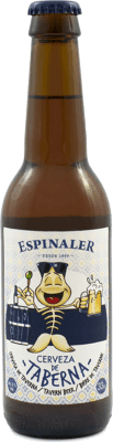 16,95 € 免费送货 | 盒装6个 啤酒 Espinaler Artesana de Taberna 西班牙 三分之一升瓶 33 cl