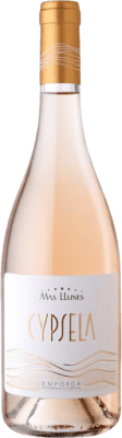 12,95 € Kostenloser Versand | Rosé-Wein Mas Llunes Cypsela Rosé D.O. Empordà Spanien Garnacha Roja Flasche 75 cl