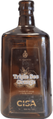 13,95 € Kostenloser Versand | Liköre Cisa Triple Orange Trocken D.O. Catalunya Spanien Flasche 1 L